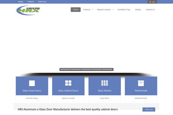 Alcatron theme site design template sample