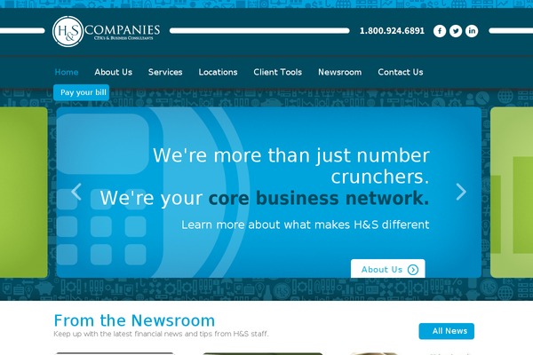 hscompanies.com site used Hs