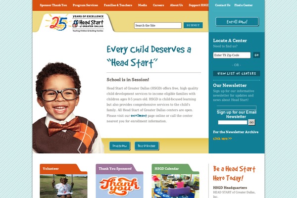 hsgd.org site used Headstart