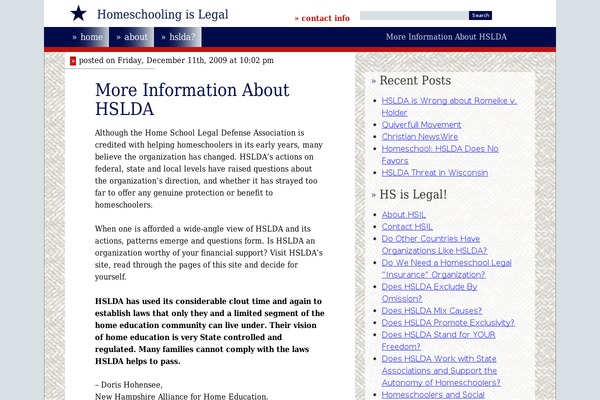 hsislegal.com site used Amerifecta-child