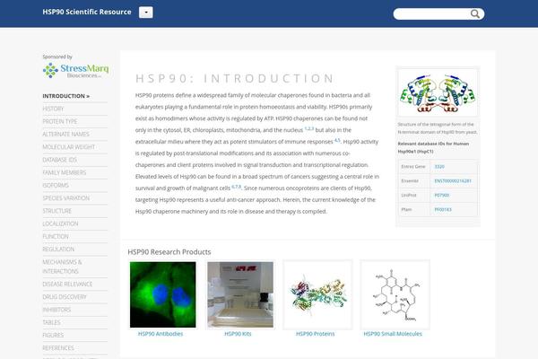 hsp90.ca site used Stressmarq-satellite-2014