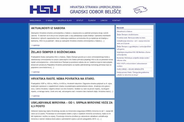 hsu theme websites examples