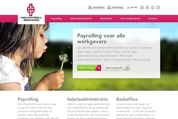hsupayrollservices.nl site used Hsu