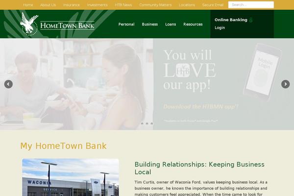 htbmn.com site used Hometown-bank
