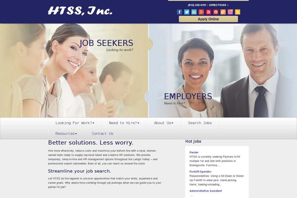 htss-inc.com site used Htss-inc