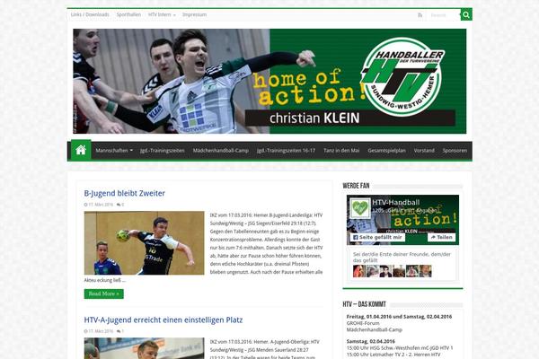 Sahifa theme site design template sample