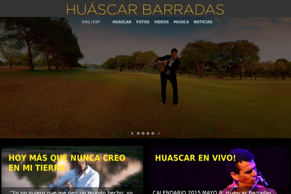 huascarbarradas.com site used Huascar