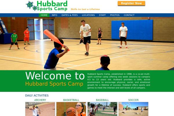 hubbardsports.com site used Hubbard