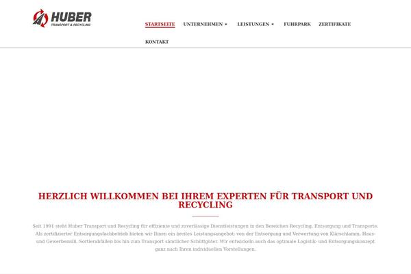 Wp-transpress theme site design template sample