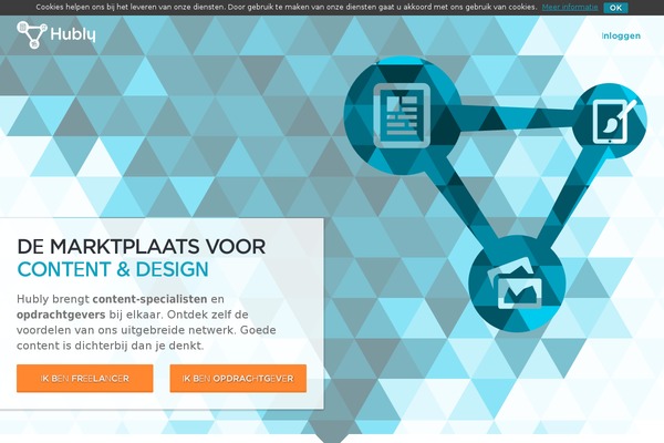 hubly.nl site used Dinova