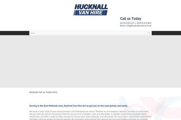 hucknallvanhire.co.uk site used Hucknall-van-hire