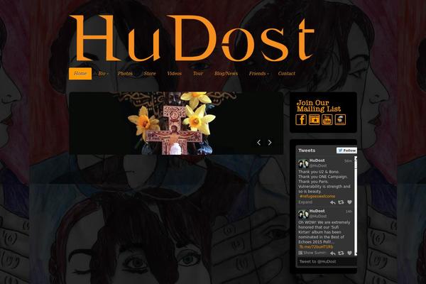 hudost.com site used Coda