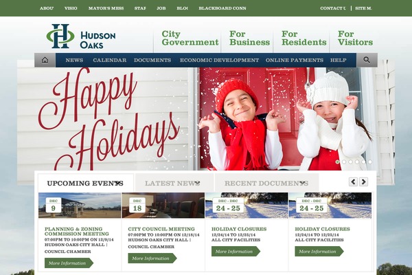 hudsonoaks.com site used Coho