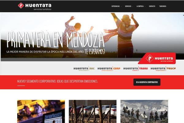 huentata.com.ar site used Huentata_corporate