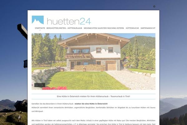 huetten24.com site used Homey