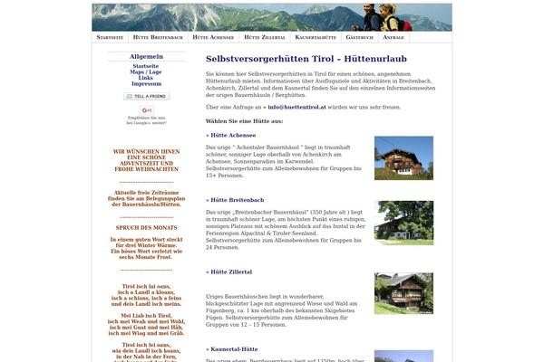 huettentirol.at site used Hiebermedia_theme