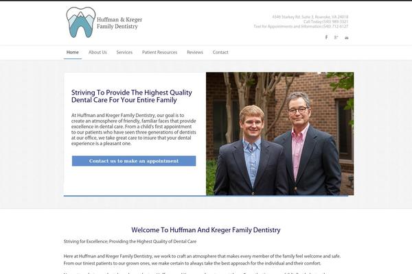 huffmanandkregerdentistry.com site used Huffmanandkregerdentistry