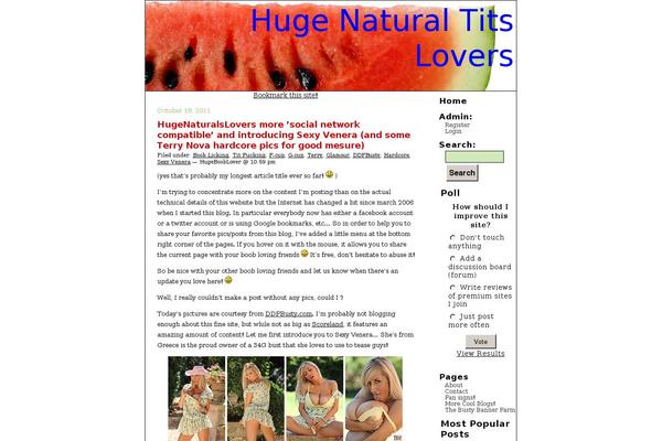 hugenaturalslovers.com site used Juicy