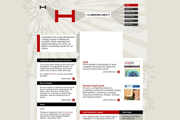 hugeobject.com.au site used Huge_theme_06