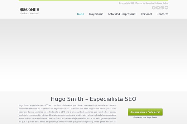hugo-smith.com site used CStar Design