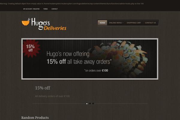 hugosdeliveries.com site used Fashion2