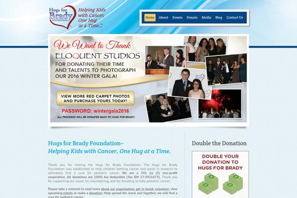 hugsforbrady WordPress theme, websites list used hugsforbrady theme hugsforbrady theme websites examples