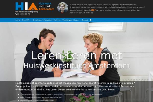 huiswerkinstituutamsterdam.nl site used Huiswerk-instituut-amsterdam