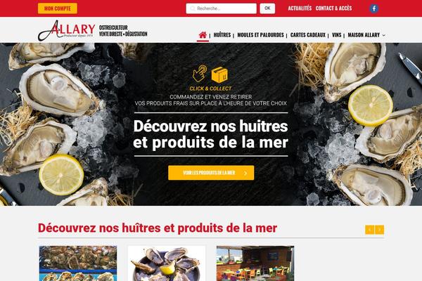 huitre-allary.com site used Allary