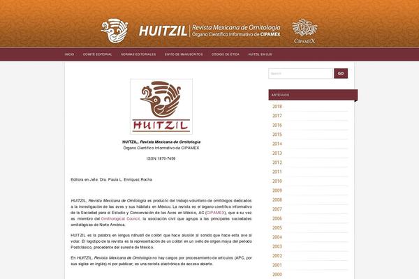 huitzil.net site used Kalistosimagazine