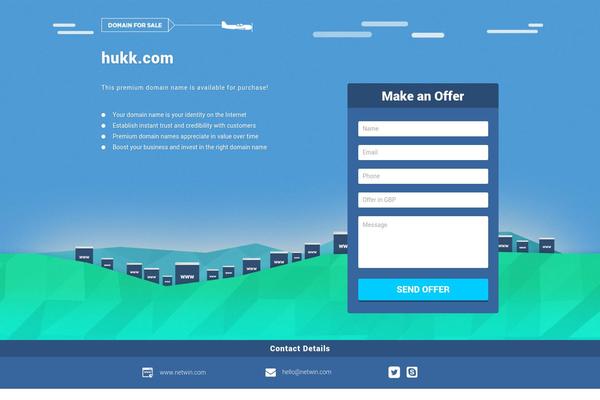 hukk.com site used Socialreach