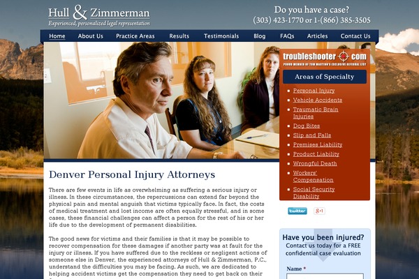 hullzimmerman.com site used New-client