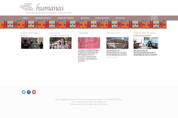 Vantage theme site design template sample