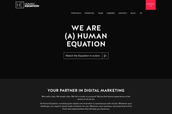 humanequation.co site used He
