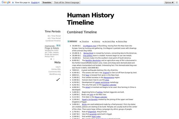 humanhistorytimeline.com site used Fiver