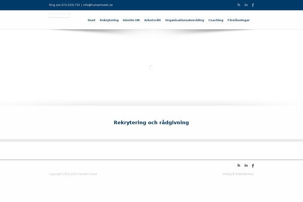 humaninvest.se site used Wf134