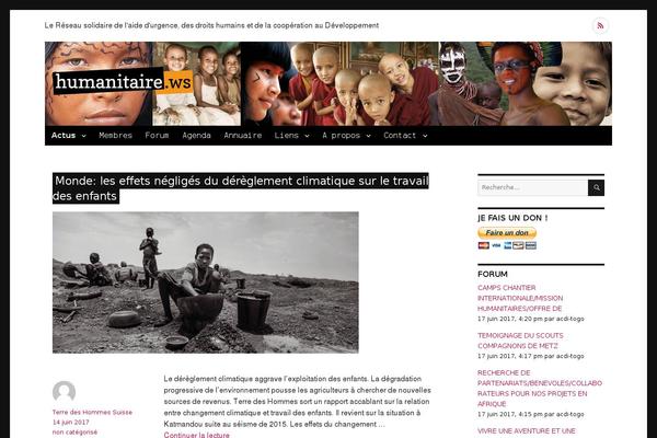 Huma WordPress theme, websites list used Huma theme Huma theme websites examples