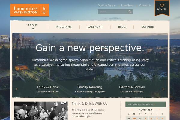 humanities.org site used Humanitieswashington
