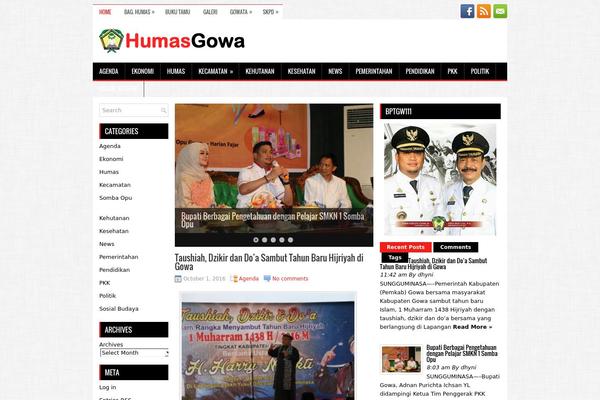 humasgowa.com site used Novanews