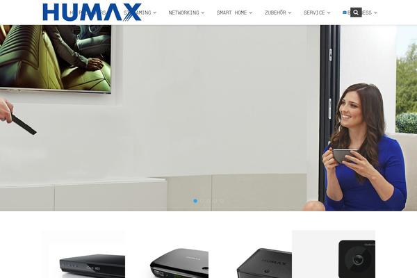 Site using Humax plugin