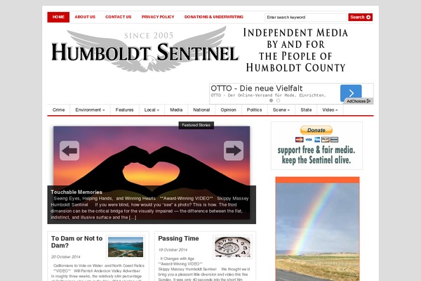 humboldtsentinel.com site used Magazinely