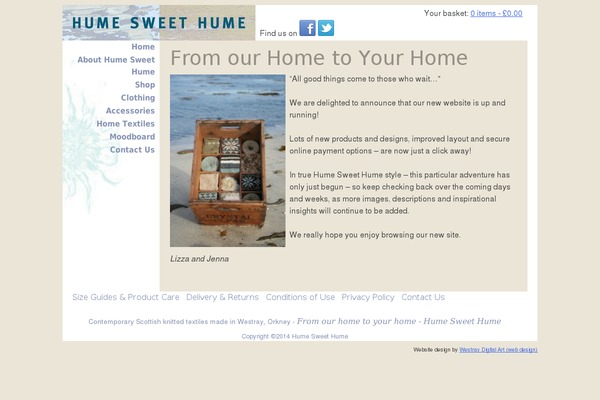 humesweethume.com site used Hsh