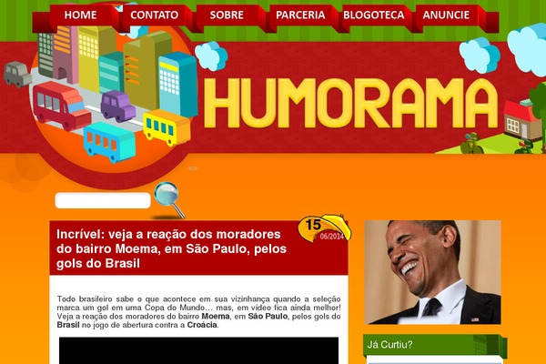 humorama.com.br site used Doo