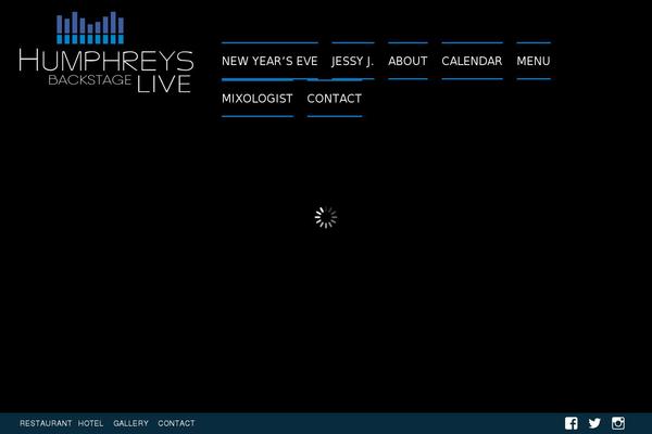 humphreysbackstagelive.com site used Hbl