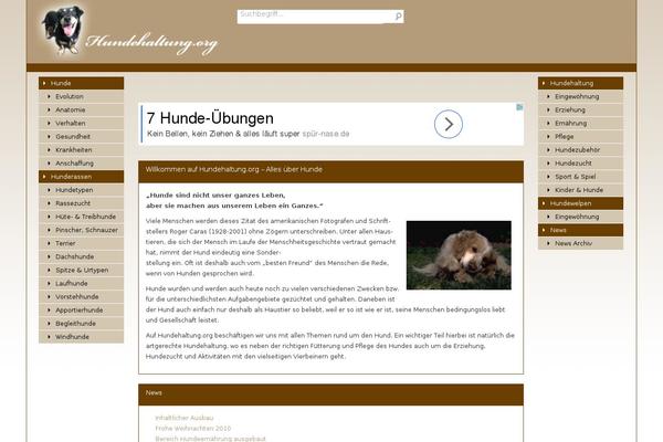 hundehaltung.org site used Hundehaltung