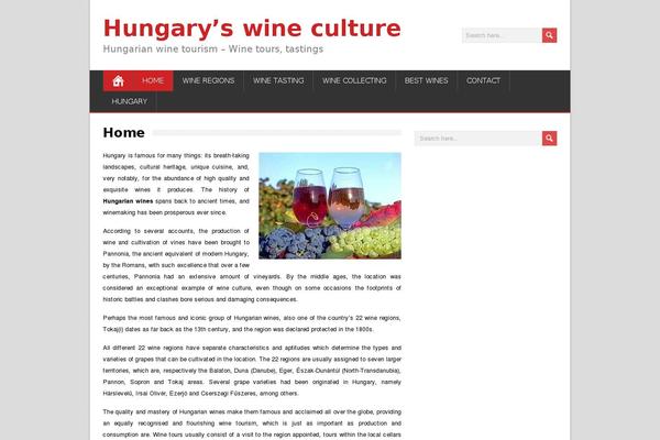 hungary-wines.com site used MaidenHair
