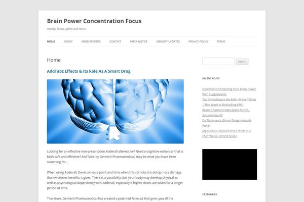 Twenty Twelve theme site design template sample