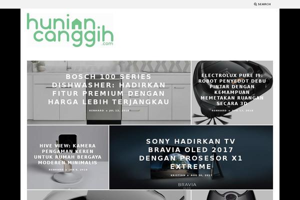 15Zine theme site design template sample