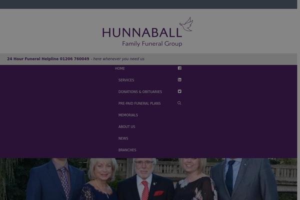 hunnaball.co.uk site used Standout-child