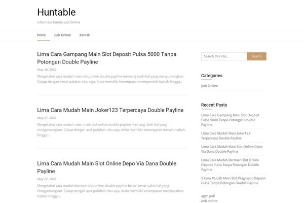 News Portaly theme site design template sample