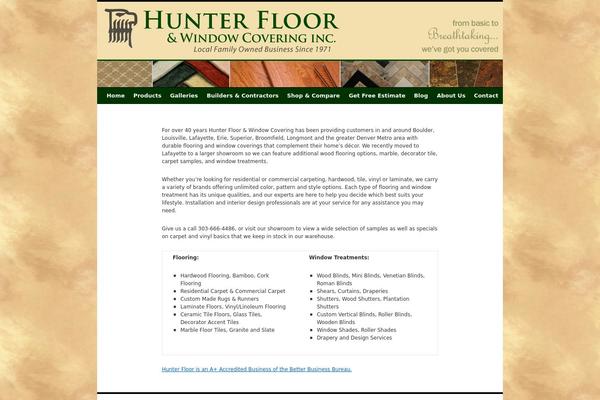 hunterfloor.com site used Child-2010